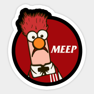 Meep Sticker